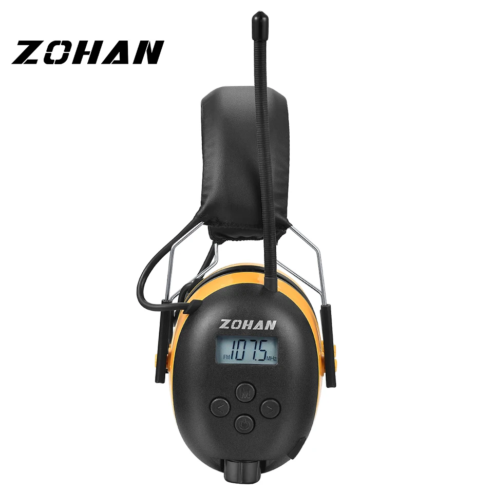 profissional protetor auditivo radio fone ouvido 05