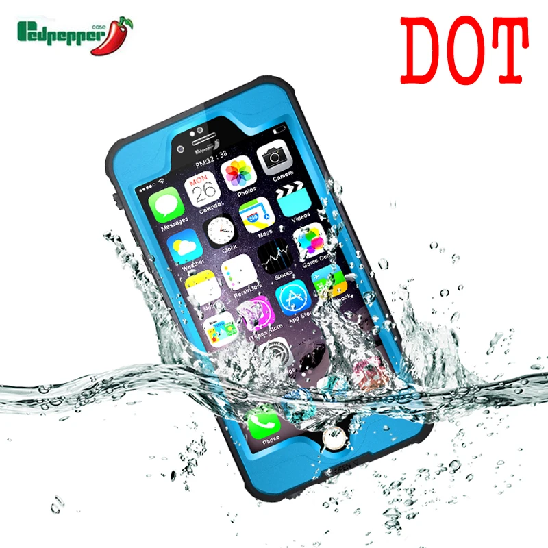 

Redpepper CN Ship DOT TPU and PC IP68 Waterproof Underwater Hard Case for iPhone 6 6S Plus Brand Phone Protective Cover iphone6