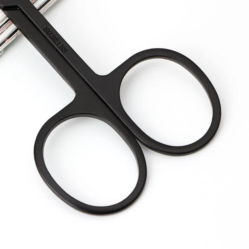 

Portable Eyebrow Trimmer Scissors Stainless Steel Hair Removal Makeup Tool
