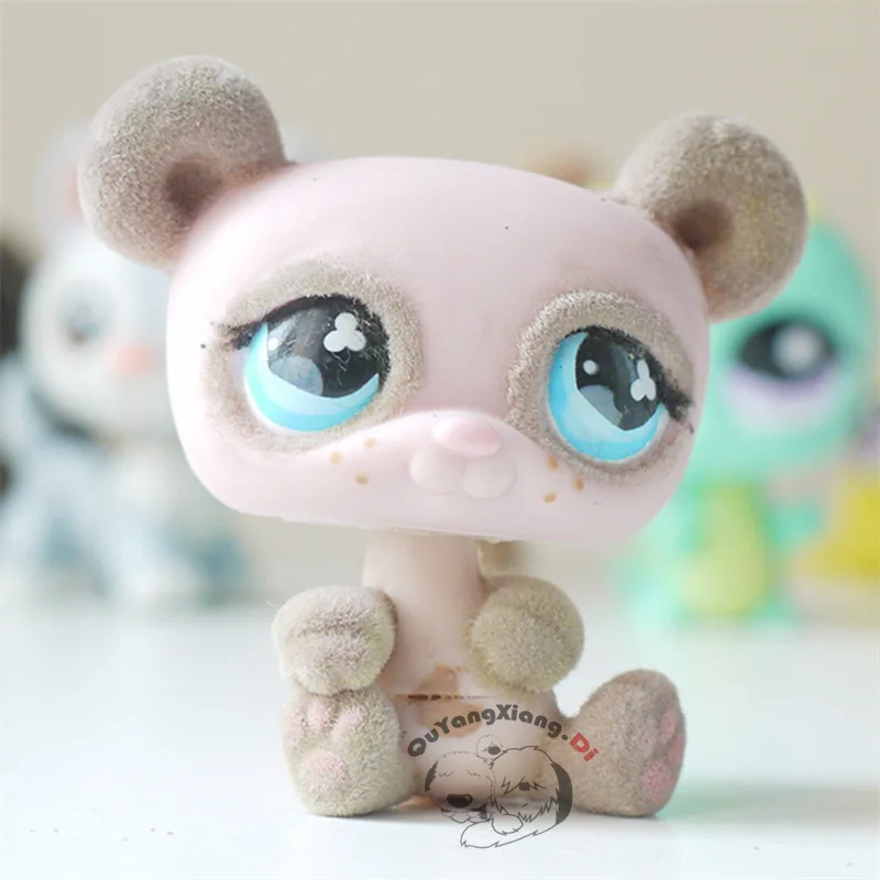

CW029 Pet Shop Animal Flocking beer doll action Figure