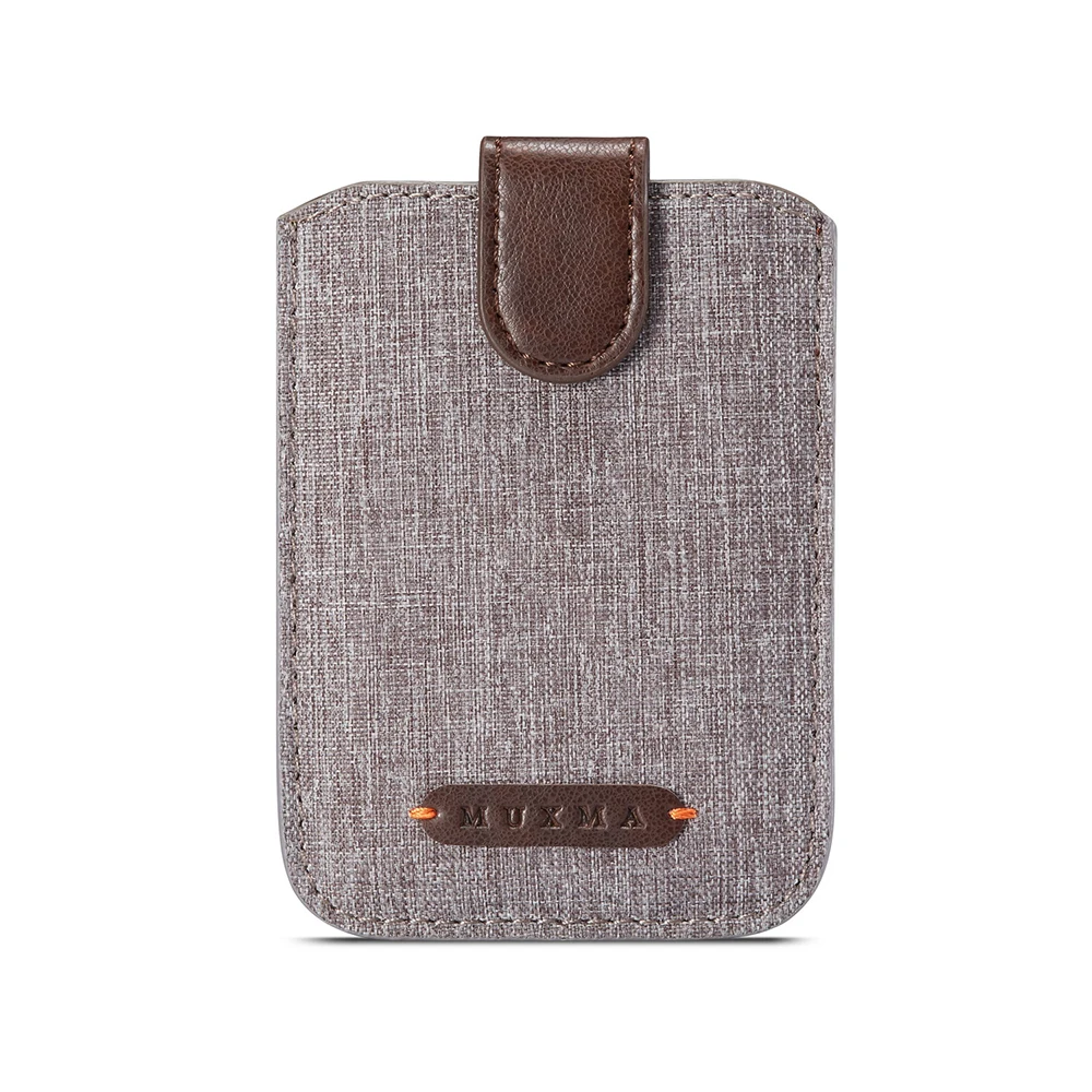 Canvas Leather Wallet 5 Cards Slot Back Sticker For iPhone 13 12 11 Pro Max XR XS Credit Card Holder For Samsung S22 S21 Xiaomi iphone 13 pro max case clear