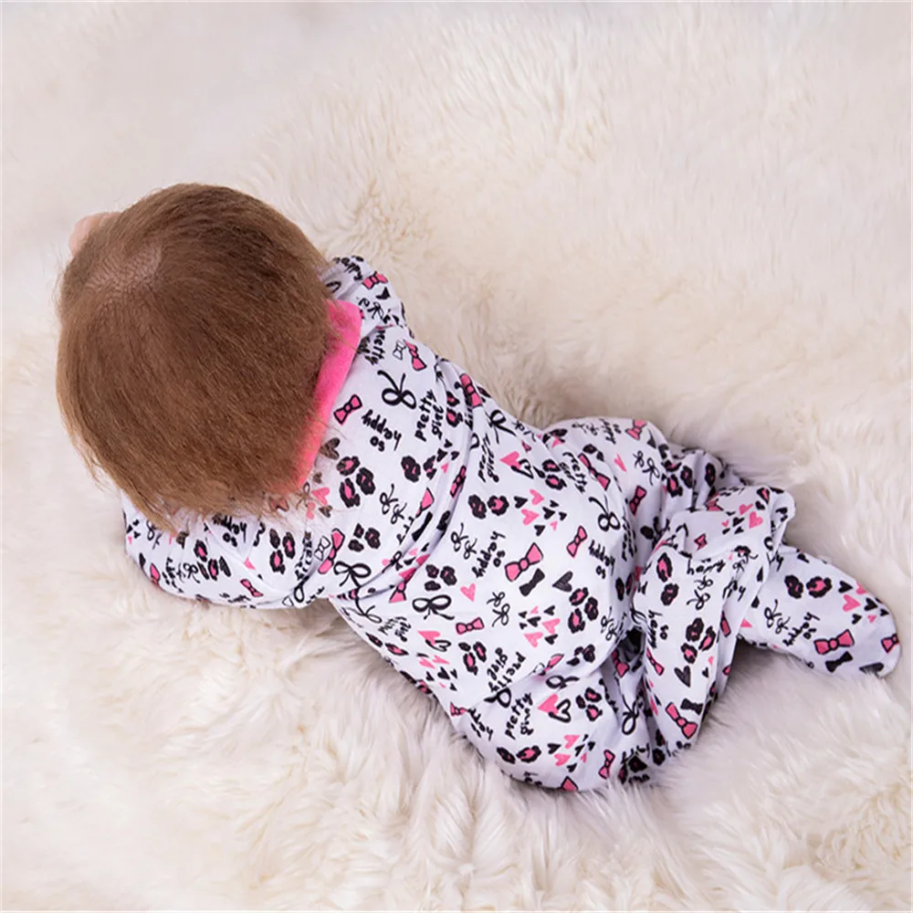 SanyDoll 19 дюймов см 49 см Силиконовые baby reborn куклы, симпатичный детский подарок фестиваль подарки для мальчиков и девочек Подарки на день