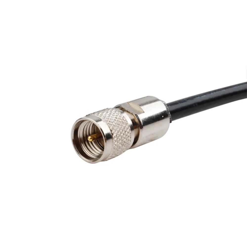 Удлинительный кабель для рации радиосвязи CB N штекер Mini UHF наружный прямой Pigtail