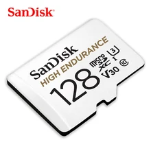 Двойной Флеш-накопитель SanDisk MicroSD карты памяти на 32 Гб TF слот для карт памяти 64 ГБ Памяти SDXC карта мониторинга 128 ГБ 256 C10 V30 высокая выносливость 4 K HD для Dash Cam 100 МБ/с