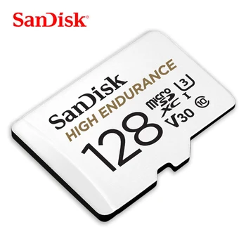 

SanDisk MicroSD Card 32GB TF Memory Card 64GB SDXC Monitoring Card 128GB 256GB C10 V30 High Endurance 4K HD For Dash Cam 100MB/s