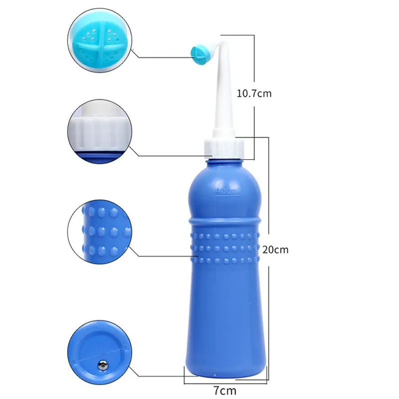 Mrosaa портативный распылитель биде для ванной комнаты, бутылка для биде для путешествий, ручное биде, гигиена, личная очистка, спрей для мытья душа