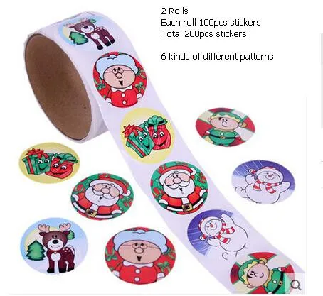 Kawaii merry Рождественская серия стикер Клей Скрапбукинг lable ребенок украшение дневника украшение для скрапбукинга Рождественские Дети
