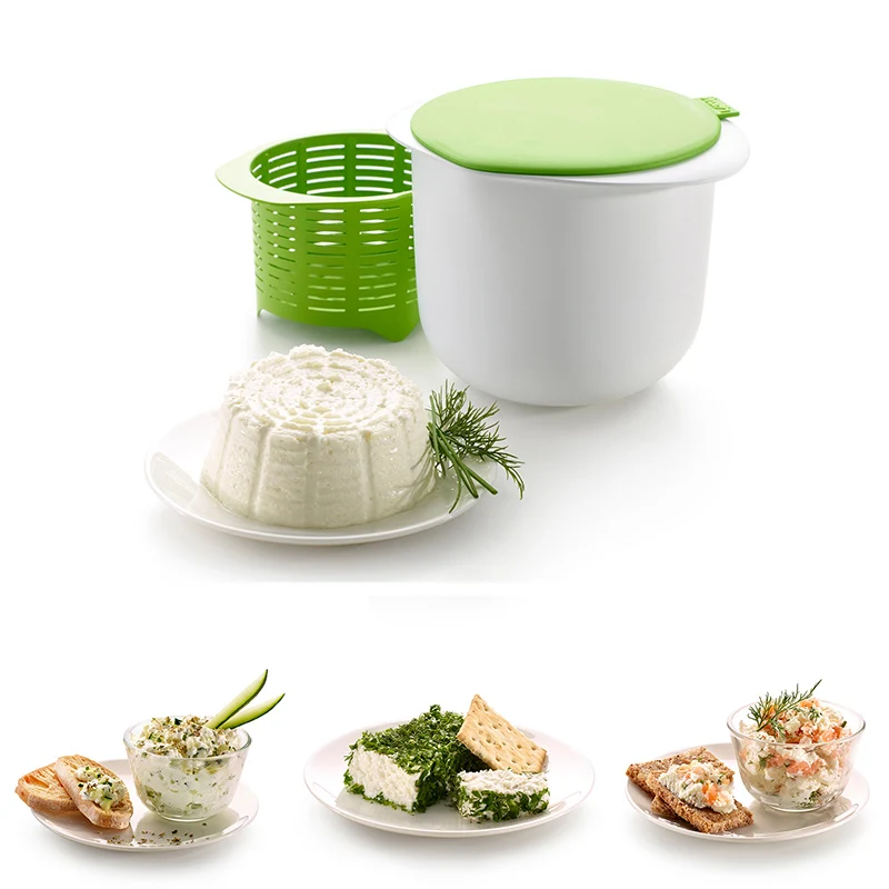 Microwave Plastic Healthy Cheese Maker for Making Cheese Pie Weights Kitchen Accessories