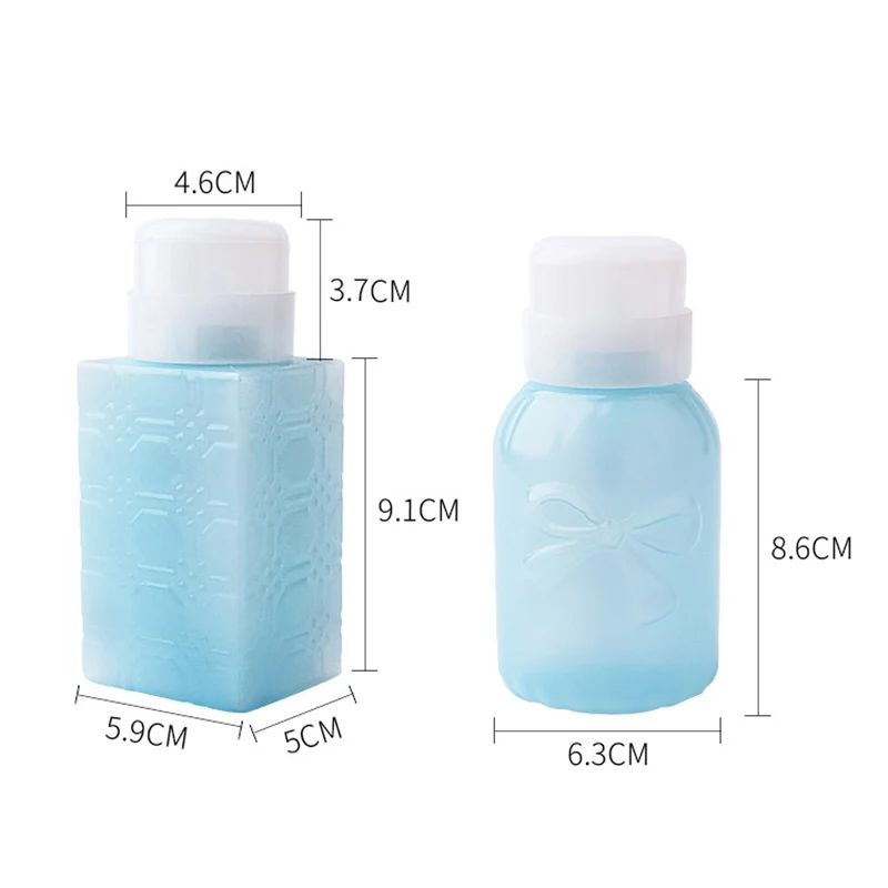 1 шт. удобный многофункциональный пустой прозрачный дозатор для ногтей, бутылка для очистки эфирного масла, бутылка для путешествий HY99 DC14