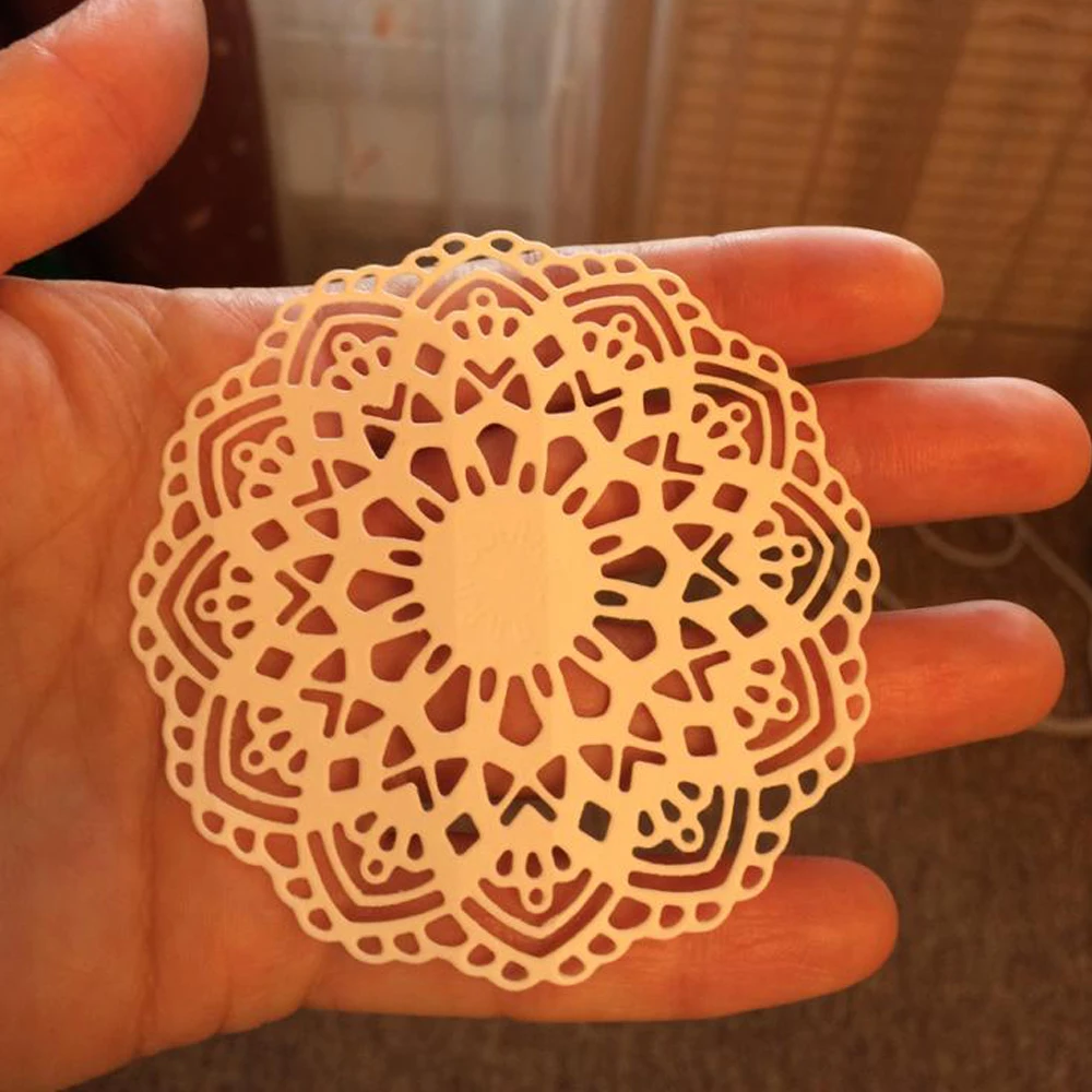 Цветок Doily ремесло высечки Металлические высечки для DIY скрапбукинга Новые карточные трафареты с тиснением Troqueles ремесленные штампы