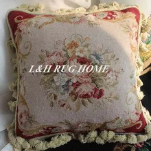 15 К 1" x 16" ручной Кружево Подушка ручной работы розы подушку без вставки