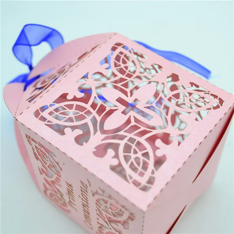 cross laser cut favor box