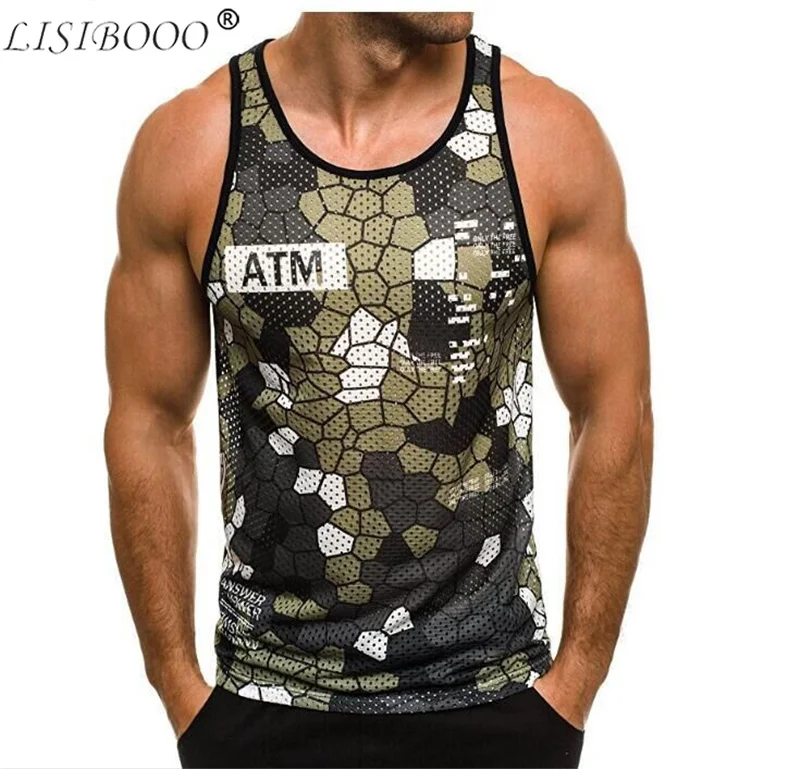 

Mens Casual Top Vest Mens Fitness Camouflage Vest Quick-drying Clothes Men Tank Top Patrick Mahomes Jersey