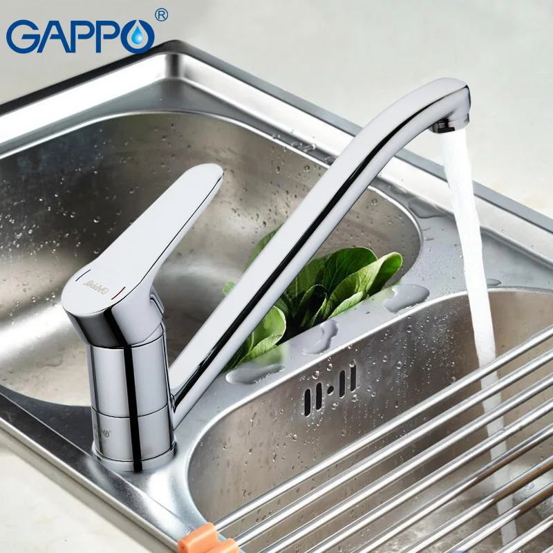  GAPPO Brass water mixer kitchen water faucet tap Kitchen sink water tap Single Handle Faucet Water  - 32820825853