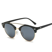 Металлические высококачественные солнцезащитные очки для мужчин и женщин, брендовые дизайнерские очки, зеркальные солнцезащитные очки, модные солнцезащитные очки Gafas Oculos De Sol UV400, классические