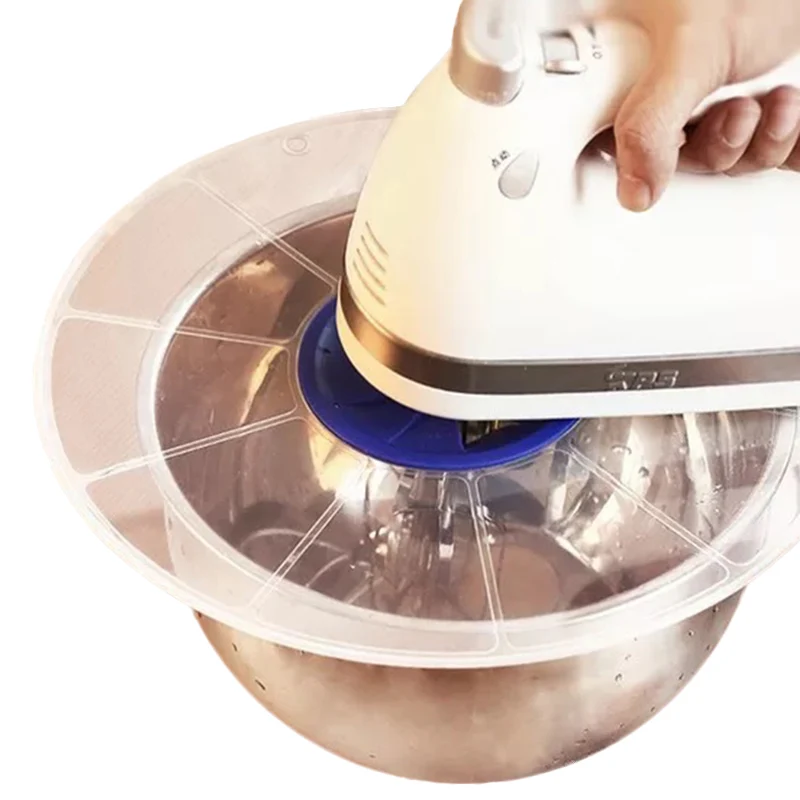 

Egg Bowl Whisks Screen Cover Beat Egg Splatter Guard Anti Splash Cover Egg Mixer Basin Lid Egg Cream Light Cream Splash Guard
