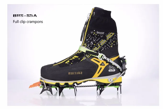 UPS-Shipping-BRS-S5A-14-Teeth-Full-Clip-Crampons-Chain-Claws-Stainless-Steel-Ice-Crampons-Need
