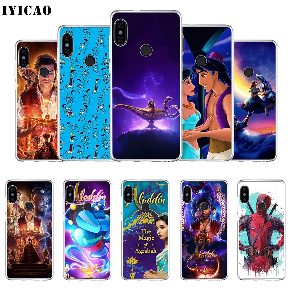 

IYICAO Aladdin 2019 movie Soft Silicone Phone Case for Xiaomi Redmi 4A 5A 6A Note 7 6 5 Pro Plus Redmi 4X 5A Prime Cover