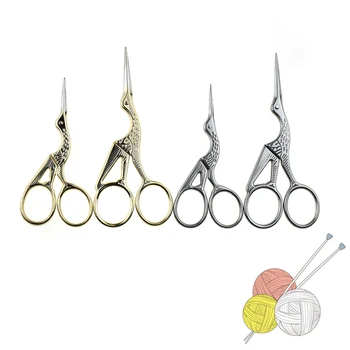 

Stainless Steel Sharp Classic Stork Scissor European-style Small Scissors Cutting Embroidery DIY Dressmaker Sewing Tools SC007