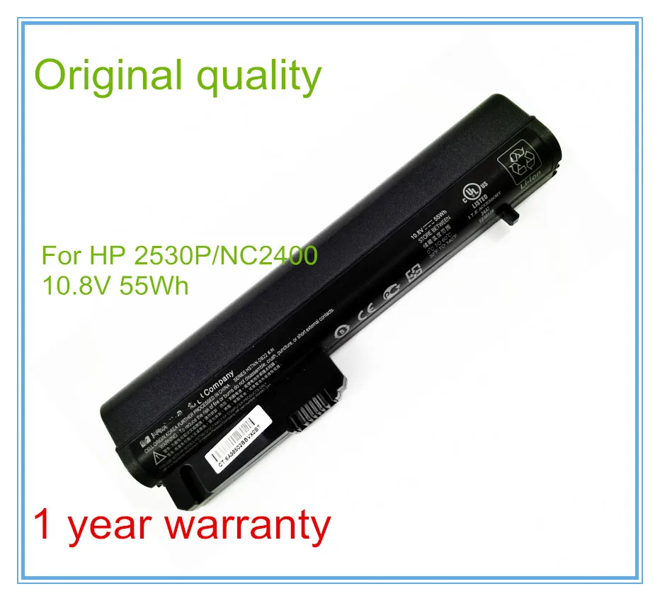 

Original New Laptop Batteries for 2530P 2510P NC2400 NC2410 2540P Batteries 6-cell 55WH HSTNN-DB67 481088-001