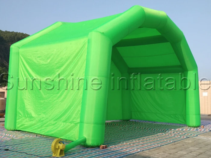

8mWx5mHx4mD large square inflatable lawn cube inflatable exhibition Booth Display Tent For Advertising