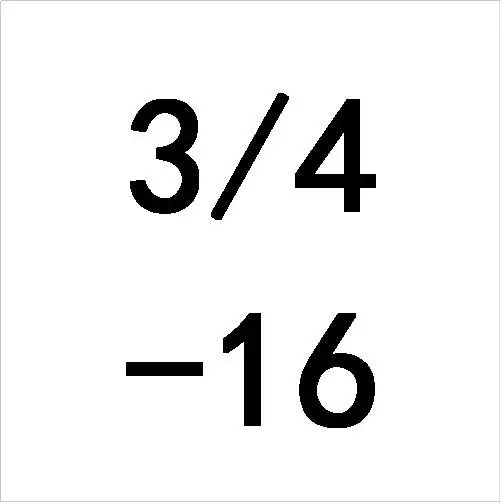 1 шт. 3/4-10 3/4-12 3/4-14 3/4-16 UNC UN UNS UNF правосторонние резьбонарезные инструменты для обработки пресс-форм 3/4 3/"-10 12 14 16 - Цвет: 16 UNF