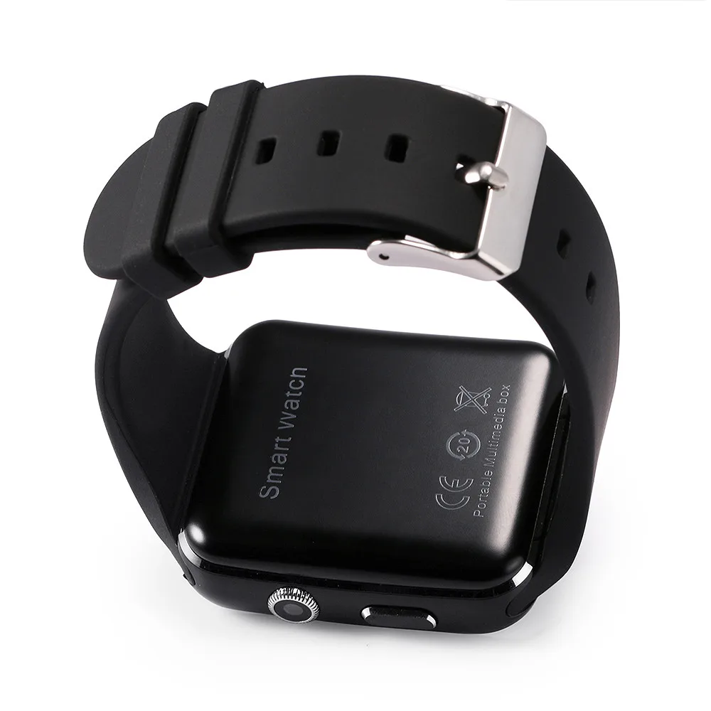 Betreasure X6 изогнутые Экран Смарт часы Bluetooth Камера Поддержка sim карта TF SmartWatch для Android