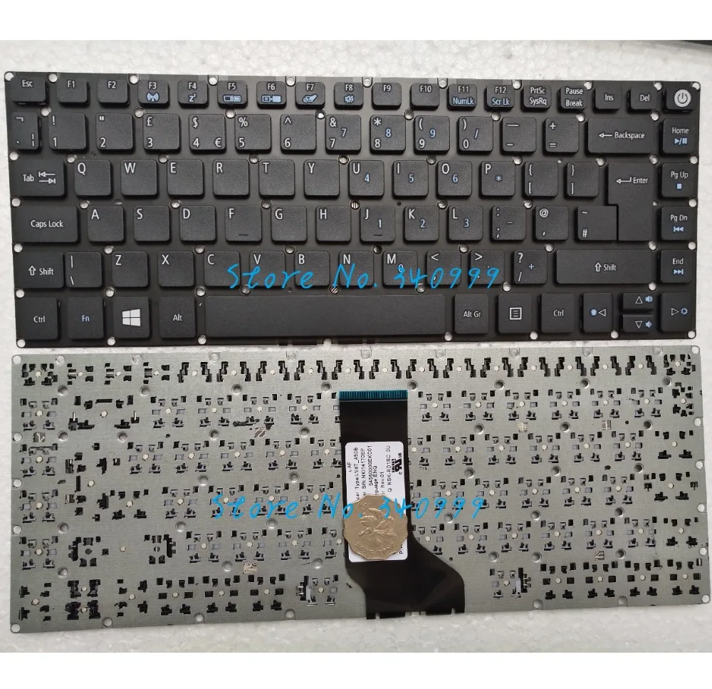

laptop keyboard For Acer Aspire E5-422 E5-422G ES1-420 ES1-421 E5-432 E5-432G UK KEYBOARD
