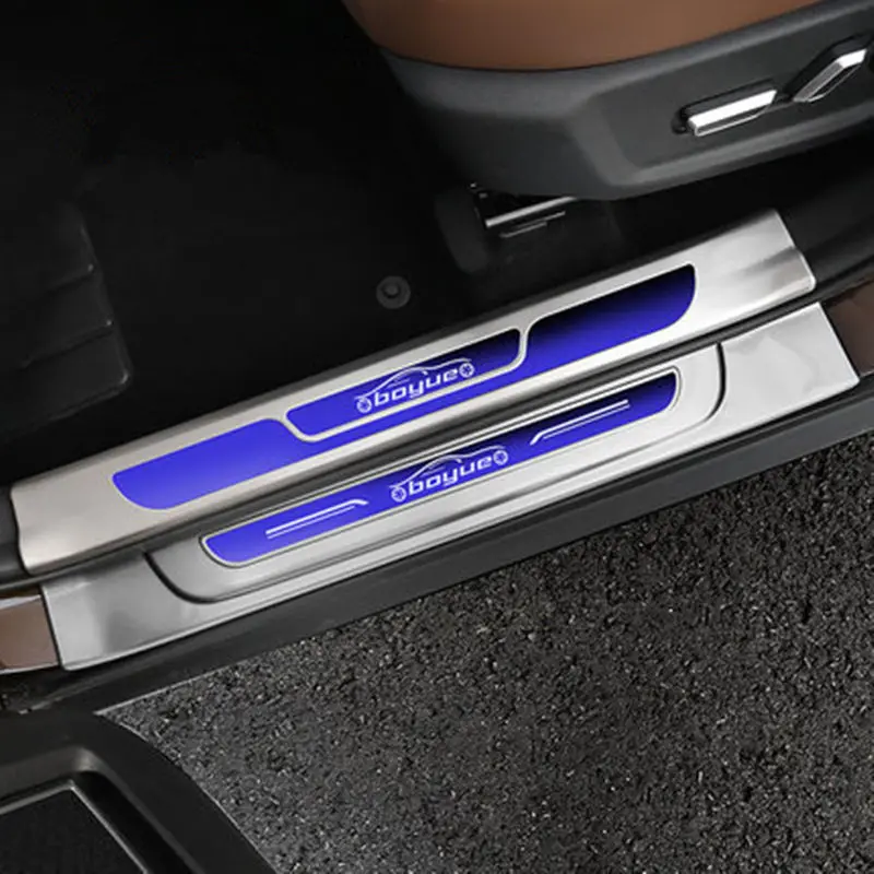 Автомобильная дверная пороговая приветственная педаль для Geely Atlas Boyue NL3 SUV Proton X70