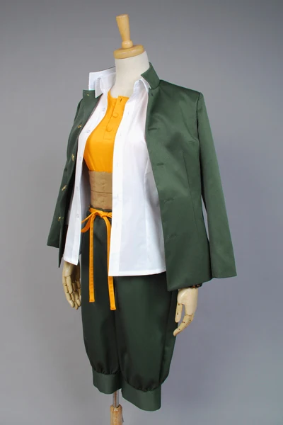 Аниме Yasuhiro Hagakure Косплей Костюм Danganronpa Trigger Happy Havoc полный комплект зеленая