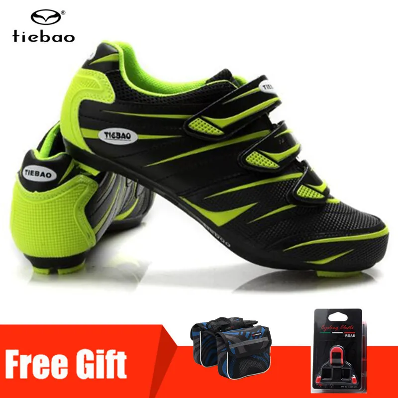 

TIEBAO Road Cycling Shoes zapatillas hombre deportiva Nylon Breathable Locking Outdoor Bike Bicycle Sports Men sneakers Women