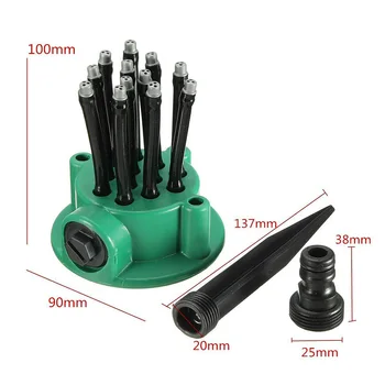 

New Hot 360 Degrees Adjustable Lawn Sprinkler Automatic Watering for Garden Yard SMD66