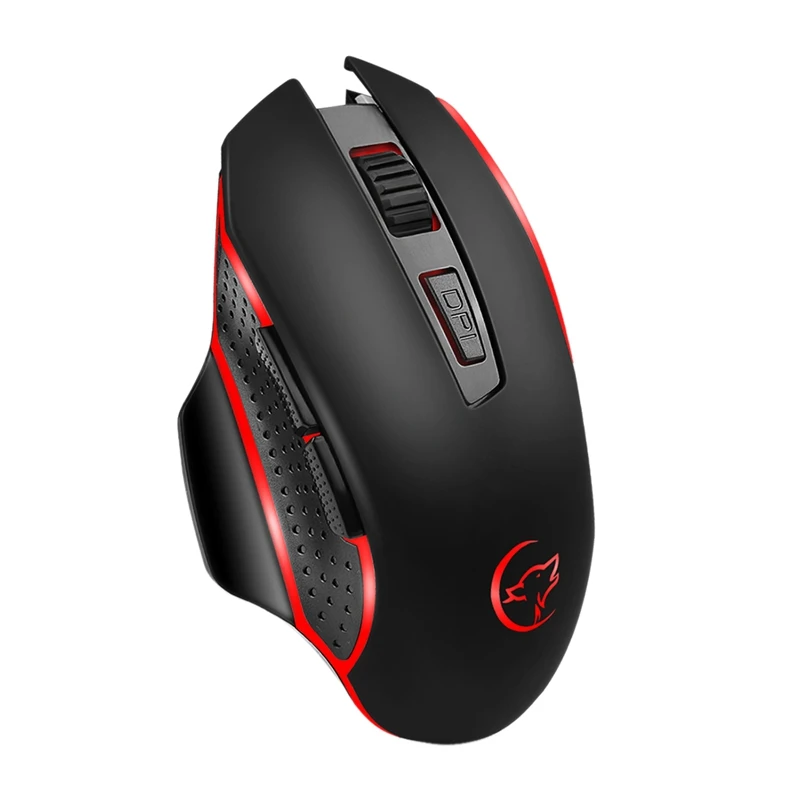 

G821 Gaming Mouse Wireless Mouse Adjustable 2400Dpi Optical Computer Mouse 2.4G Mice For Pubg Lol Pc Laptop