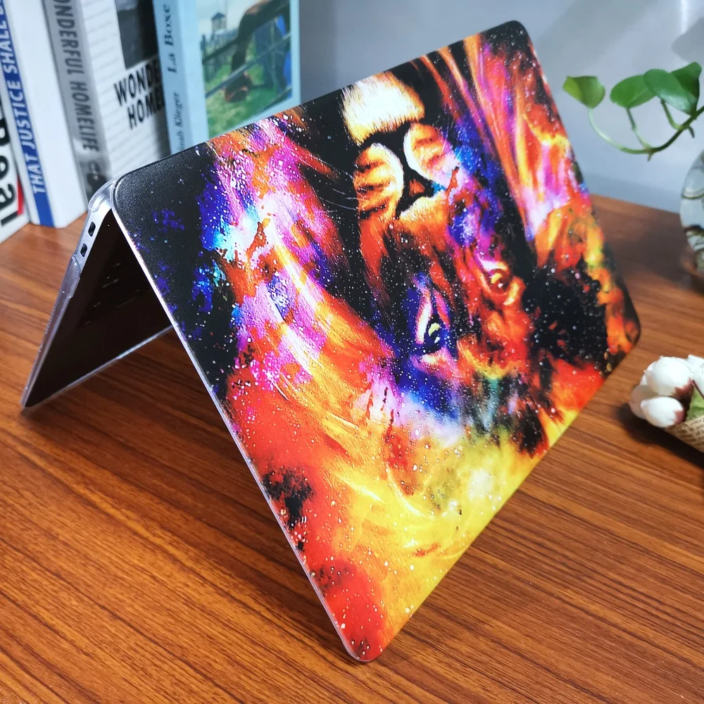 Пластиковый чехол для ноутбука, жесткий чехол+ чехол для клавиатуры для Apple Macbook Air Pro retina Touch Bar 11 12 13 15 дюймов-SG