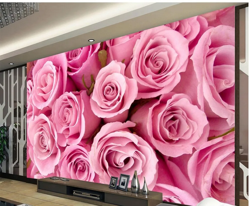 customized wallpaper for walls Rose fashion mural wall mural photo