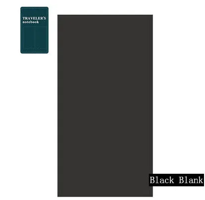 Lovedoki несколько функций внутренние страницы для Dokibook журнал путешественника пустые линии сетки сегодня Еженедельный ежемесячный список Многофункциональный - Цвет: Black Blank