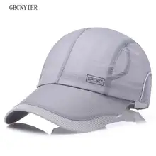 

GBCNYIER New Style Breathable Quick Dry Mesh Baseball Cap Outdoor Sport Run Male And Female Sun Hat Spring And Summer Thin