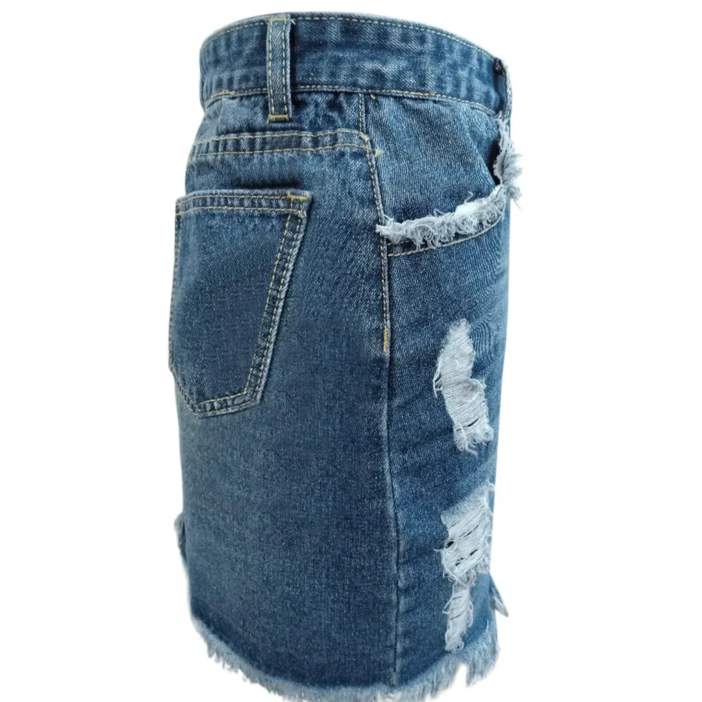 Womail Корейская джинсовая юбка с высокой талией, джинсы для женщин, летние шорты размера плюс, джинсовая мини-юбка, винтажная женская одежда размера плюс