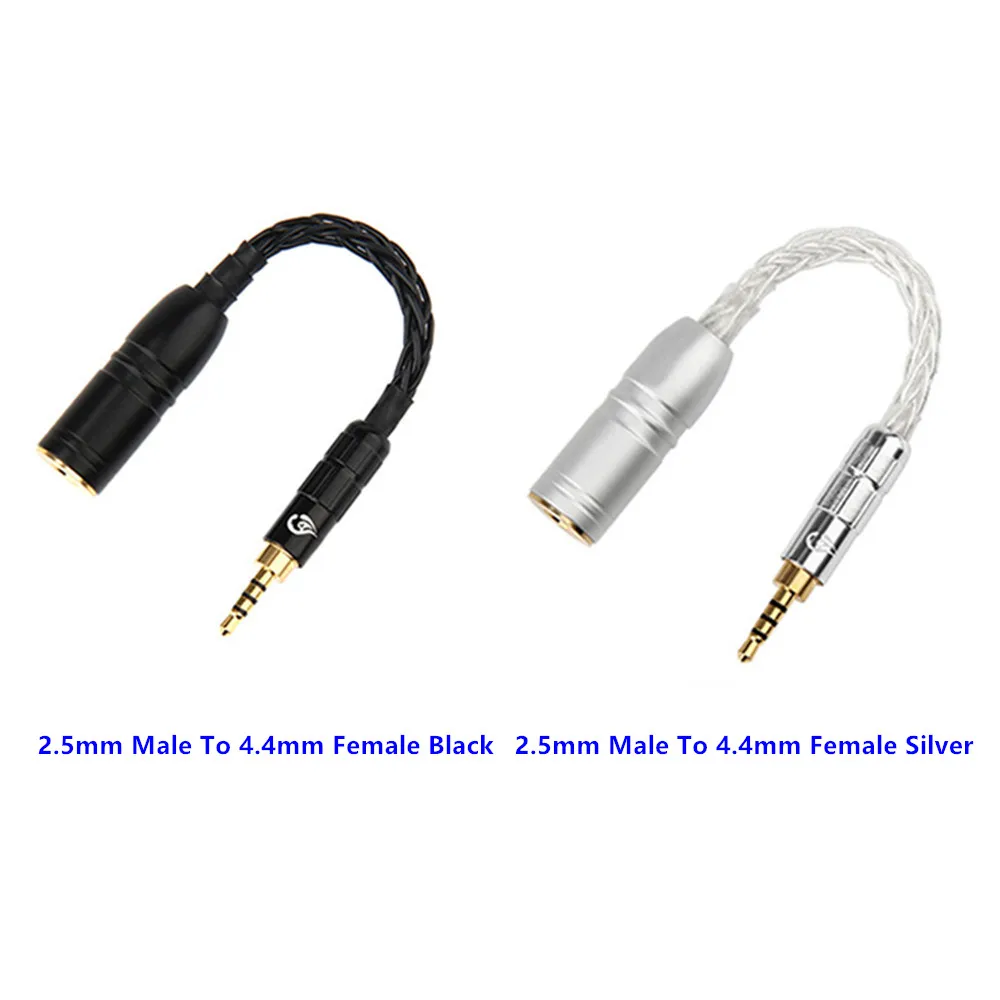 Headphone Cord 2 5mm 3 5mm To 4 4mm Audio Connector Cable Jack 3 5 Male Female AUX Extension Cable Adapter Headset Speaker