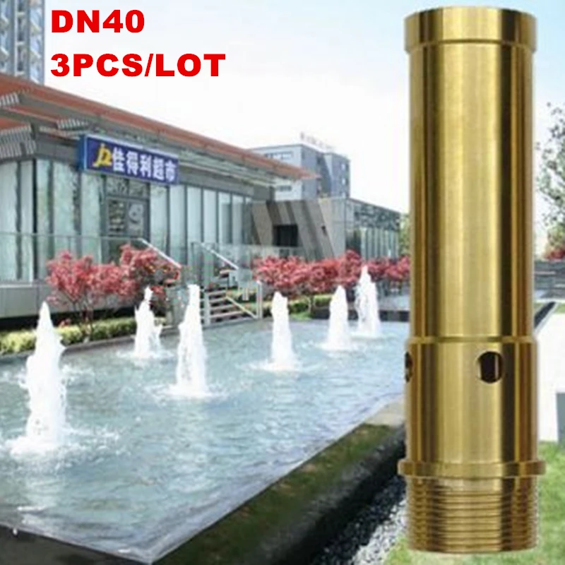 China supplier G1.5" DN40 brass water fountain nozzle, fountain nozzle