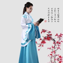 Бренд Новое поступление китайский Для женщин традиционный Древний династии Хань Инфанта драматургического платье один размер AD201604012