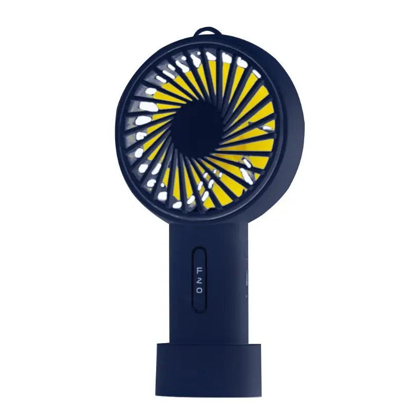 

Foldable Hand Fans Battery Operated Rechargeable Handheld Mini Fan Electric Personal Fans Hand Bar Desktop Fan