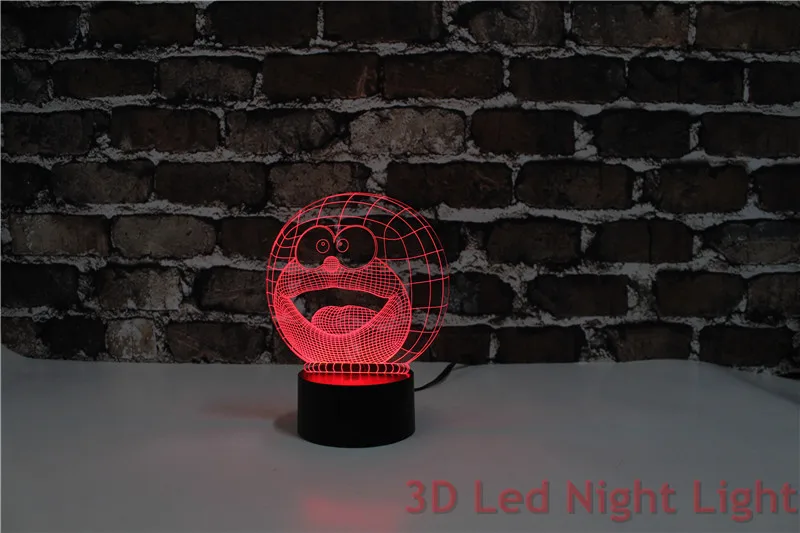 Лучший стол для конференц-зала Свет 3D Led японского аниме мультфильм ночное освещение с CE и UL сертификатом