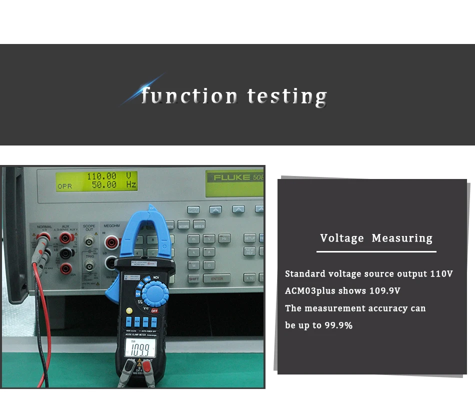 BSIDE мультиметр-зажим переменного тока ACM03 Plus 4000 отсчетов цифровой зажим-метр DC/AC Диагностика напряжения мультиметр Измеритель сопротивления