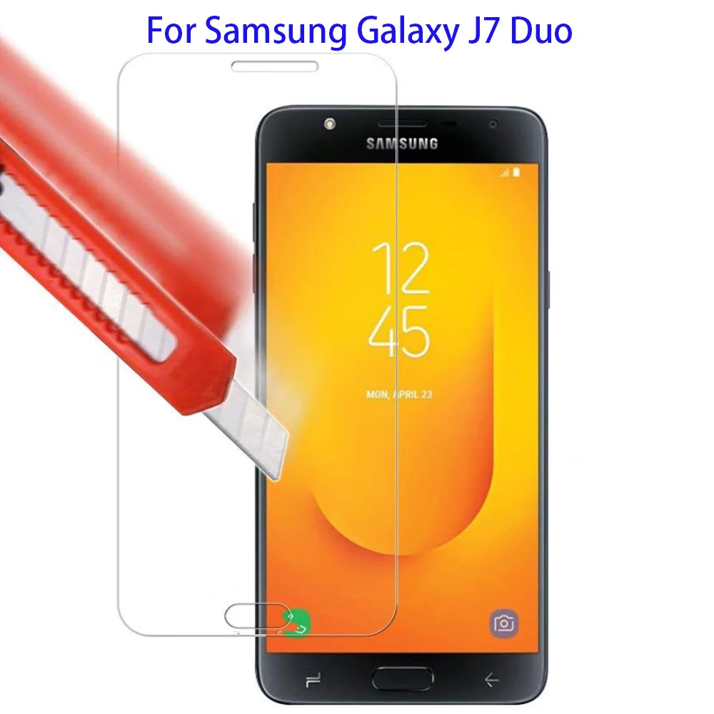 2 шт Naxtop 2.5D Закаленное стекло экрана протектор для samsung Galaxy M40/A6s/J7 Duo/J6/On6/J7 Prime 2/J7