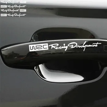 

4pcs/set Car-styling WRC Logo Door Handle Reflective Stickers for Subaru XV Forester Outback Legacy Impreza XV BRZ Tribeca