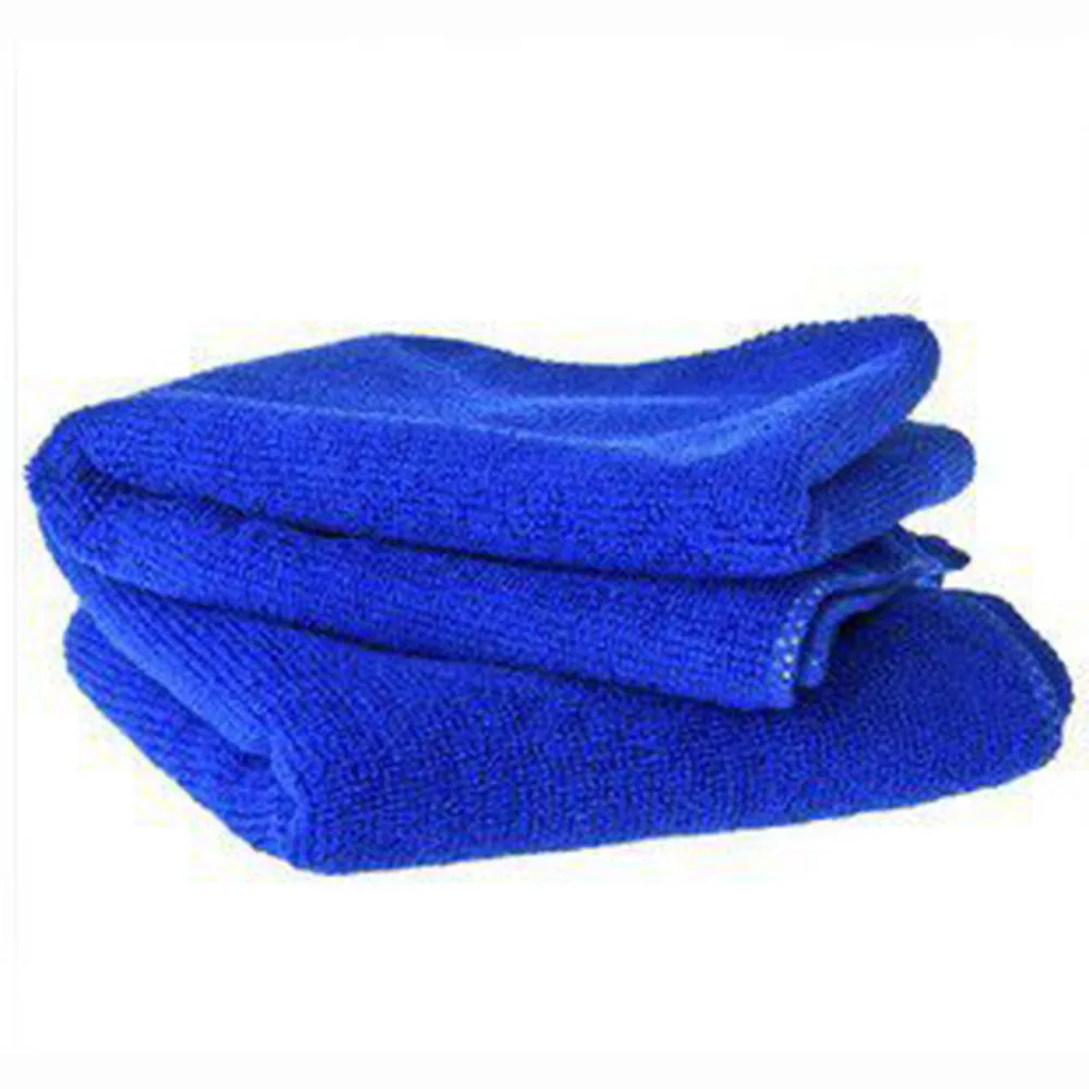 1 комплект, 10 шт., синий микрофибра для чистки авто, мягкая салфетка из микрофибры, полотенце для мытья пыли, инструменты для уборки дома