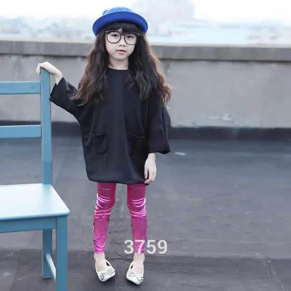 2 цвета, милые корейские обтягивающие леггинсы для маленьких девочек, детские популярные обтягивающие штаны