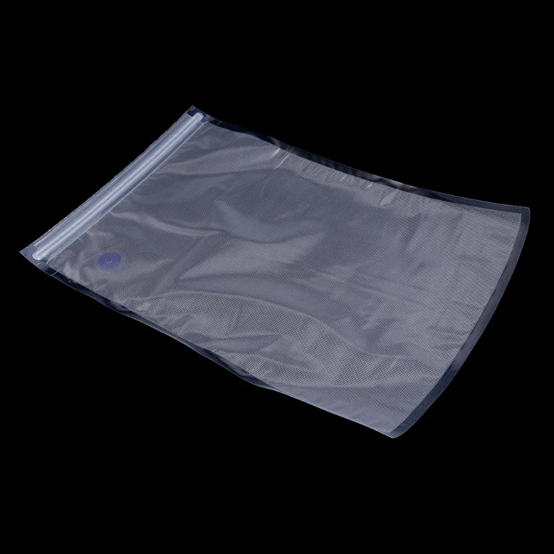 5pcs Lot Reusable PE Vacuum Bag Food Storage Bags Zipper Fresh-keeping 26x40CM