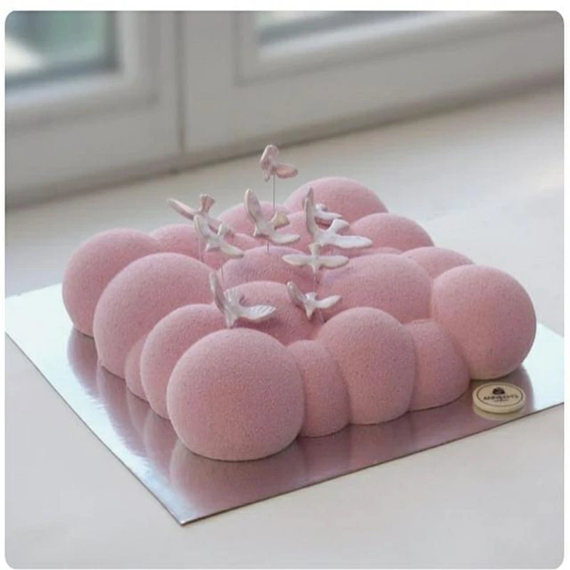 

Irregular Cloud Design Silicone Cake Mold 3D Cupcake Jelly Pudding Cookie Muffin Soap Mould Kitchen DIY Baking Decorating Tools